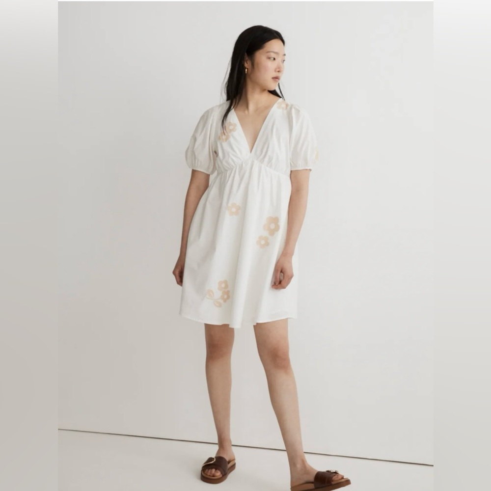 Madewell Poplin Mini Dress